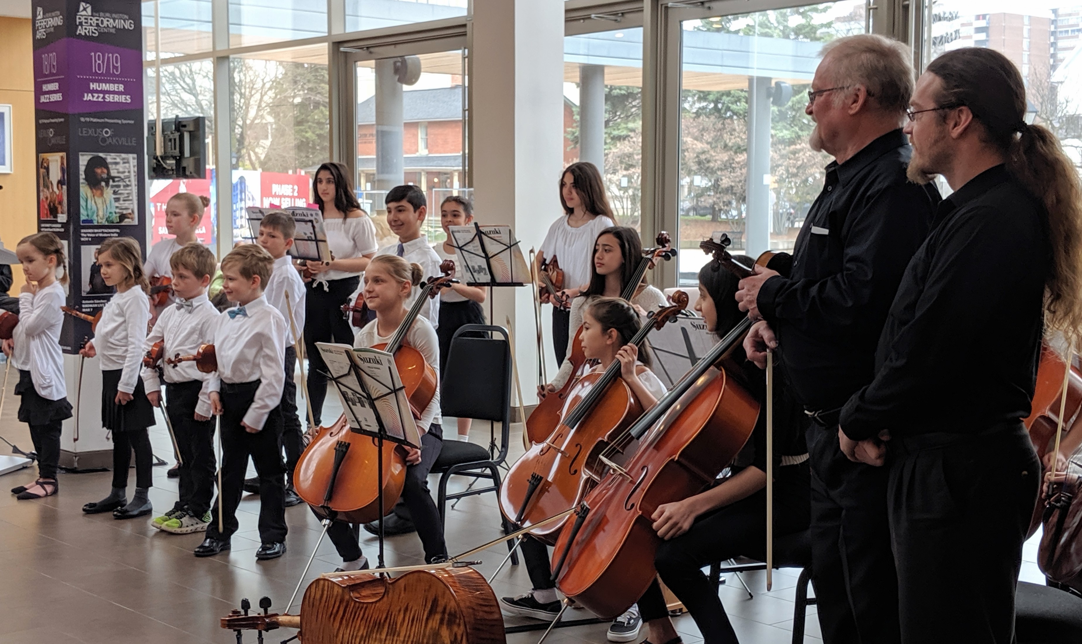 BSSM strings students at BPAC 2019